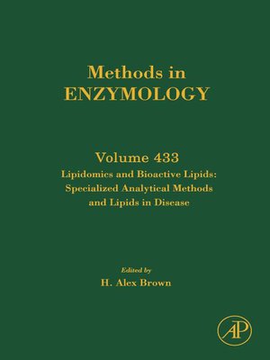 cover image of Lipidomics and Bioactive Lipids